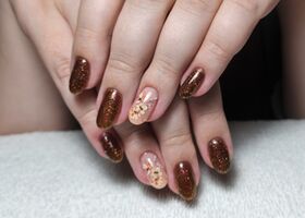 Gelové nehty v podzimních barvách – Nehty inspirace – Nehty Ilona